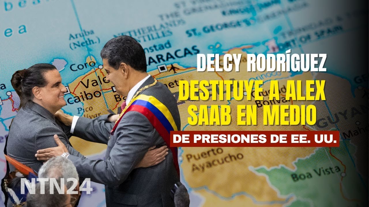 Delcy Rodríguez destituye a Alex Saab en medio de las presiones de EE. UU. sobre el régimen