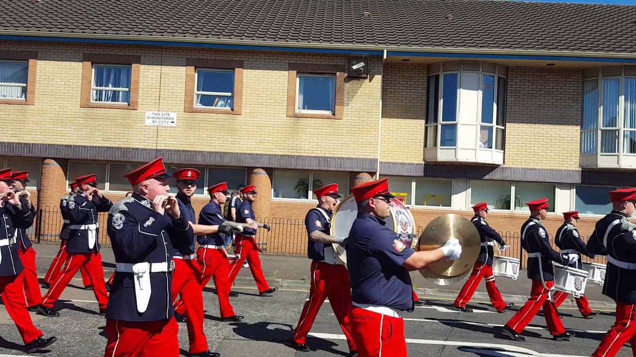 Sons of Ulster Shankill @Trevor King Memorial Parade 2017 (2)