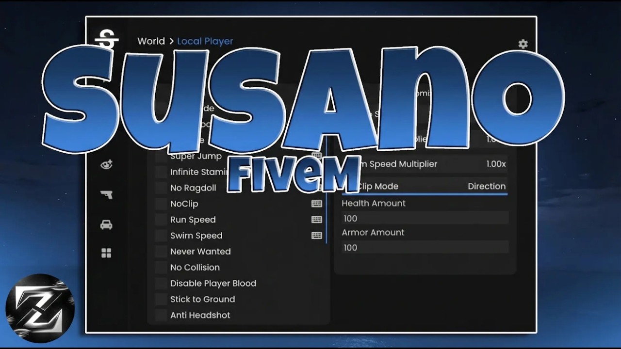 Susano Cheat Showcase - The best FiveM software! Zukifivem.nl