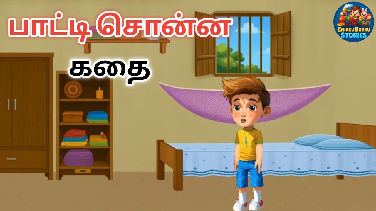 பாட்டி சொன்ன கதைகள் | Story-1 | CHIKKU BUKKU STORIES | Tamil moral stories | tamil stories