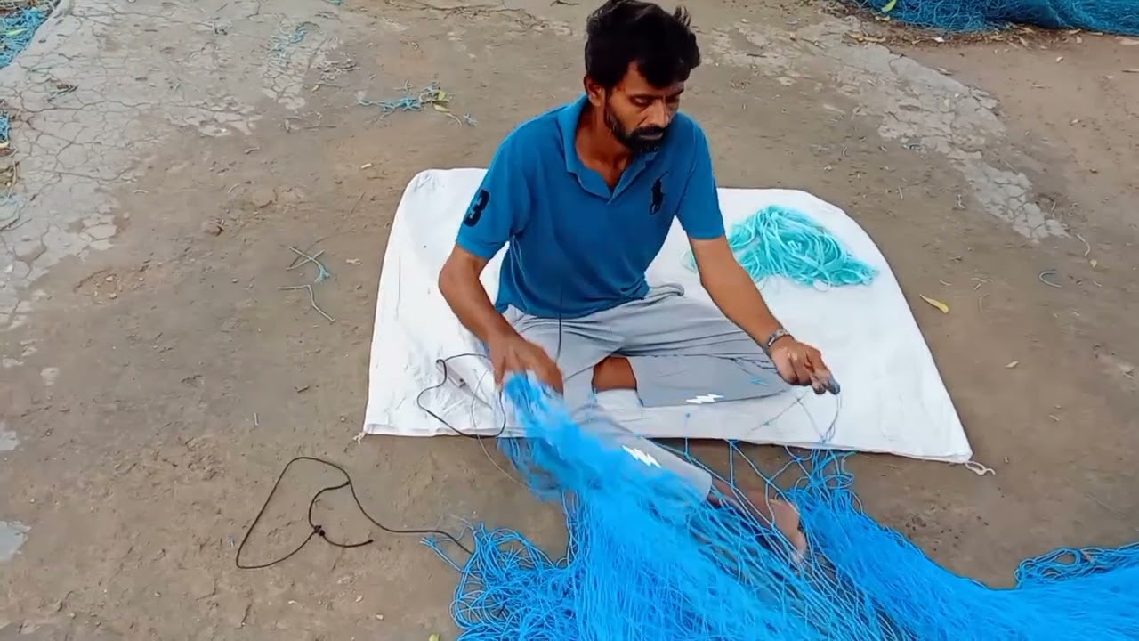 amad talab fishing net making 👍👍🐟👍👍👍#amadtalab18 