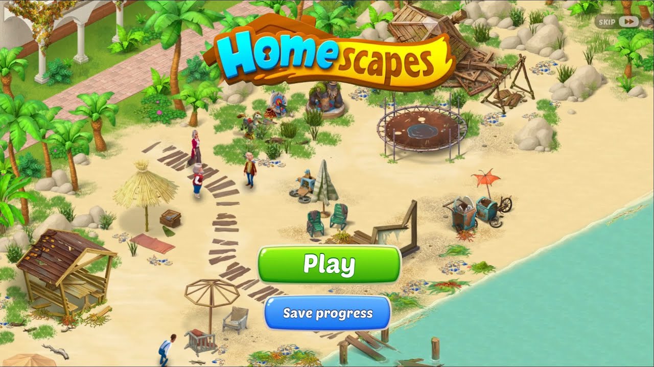 Homescapes New Area - The Beach - Day 1