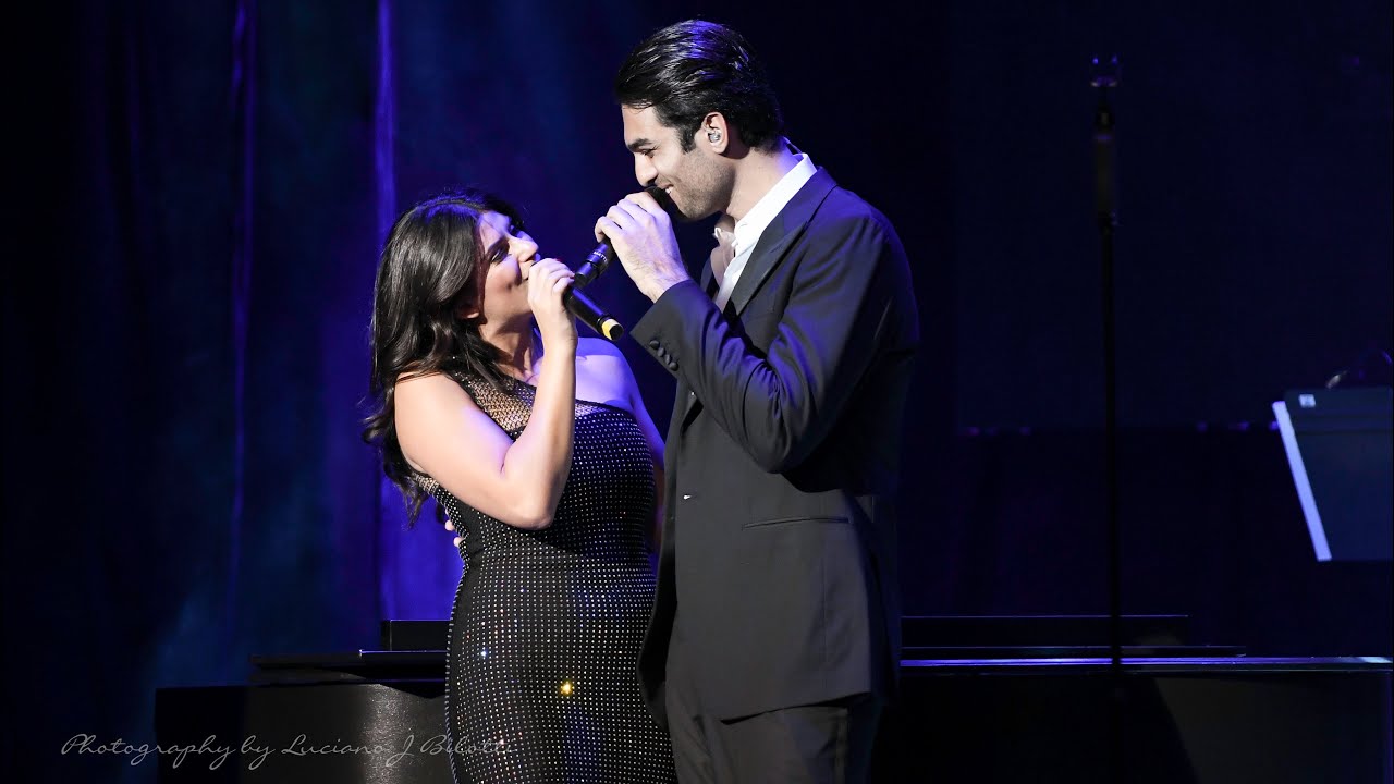 Matteo Bocelli and Daniela Crocco singing Can’t Help Falling In Love