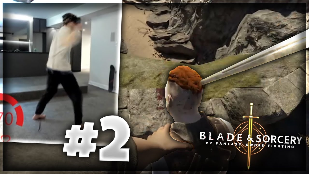 xQc plays Blade and Sorcery VR #2 with Poke (with chat)
