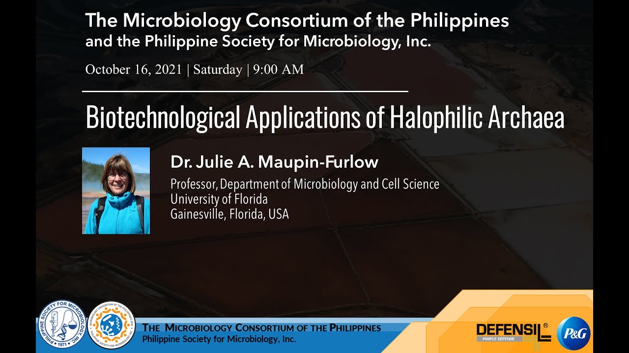 2021 Webinar No. 8 - Biotechnological Applications of Halophilic Archaea
