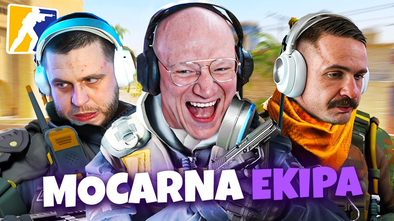 DZINOLD GRA Z MOCARNĄ EKIPĄ W CS2!