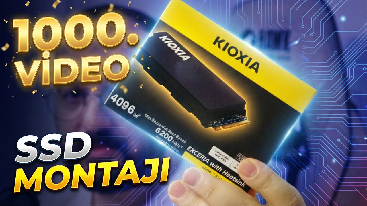 YENİ SSD NASIL TAKILIR? | NİHAYET 1000. VİDEO !