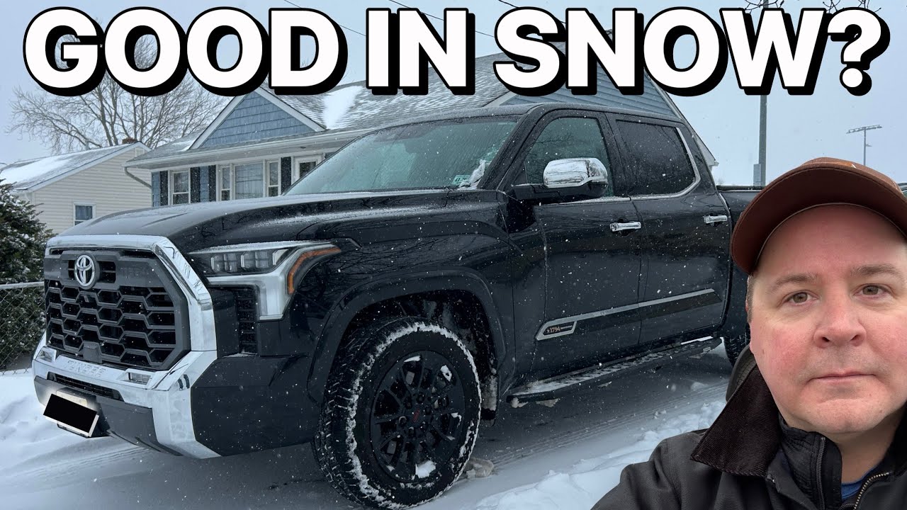 Насколько хорошо мой Toyota Tundra 1794 TRD 2024 года выпуска ведет себя на снегу?