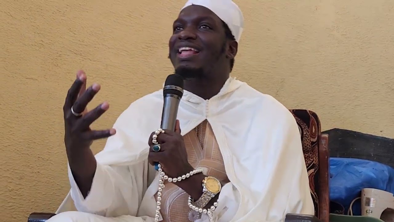 Cheick Mounir Hachim sow a Bobo djoulasso Briefing sur la Tidjania 