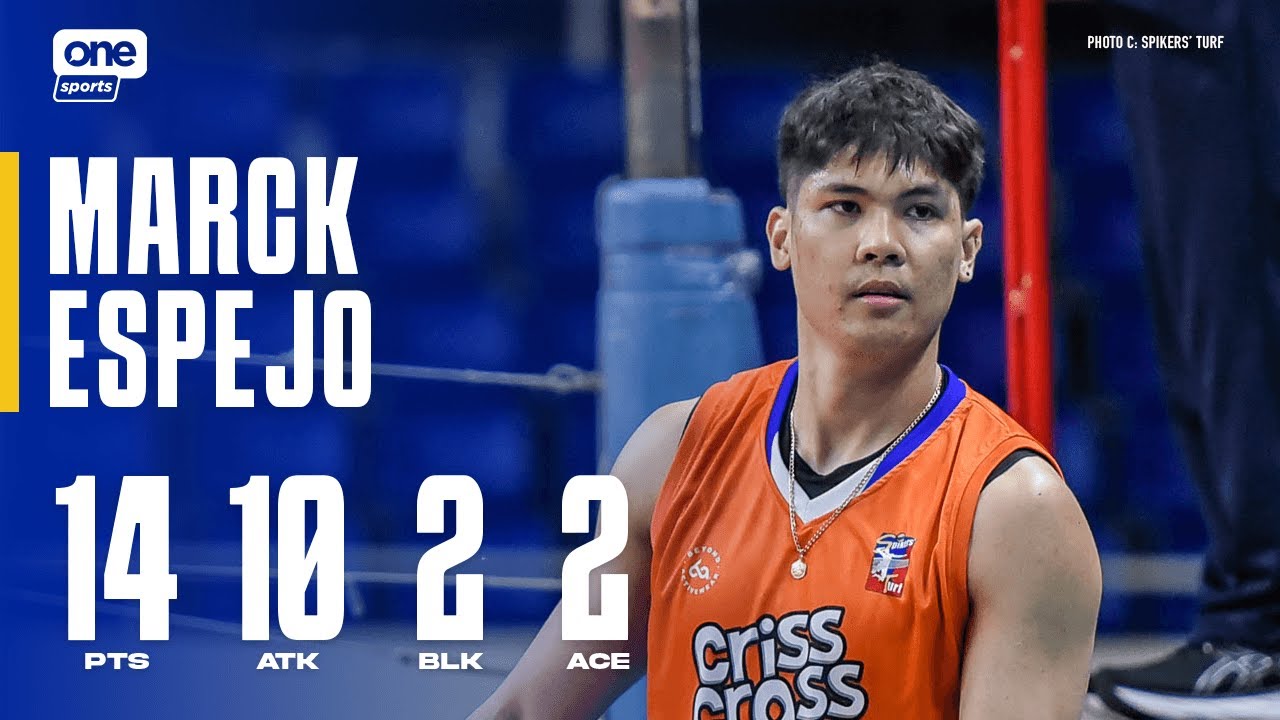 Espejo DROPS 14 PTS for Criss Cross&rsquo; semis win vs VNS-Laticrete |2025 SPIKERS&rsquo; TURF OPEN CONFERENCE