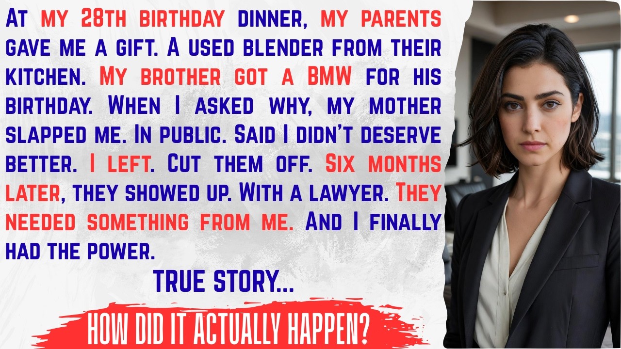 They Called Me a Failure at My Own Birthday — Until They Needed My ...?