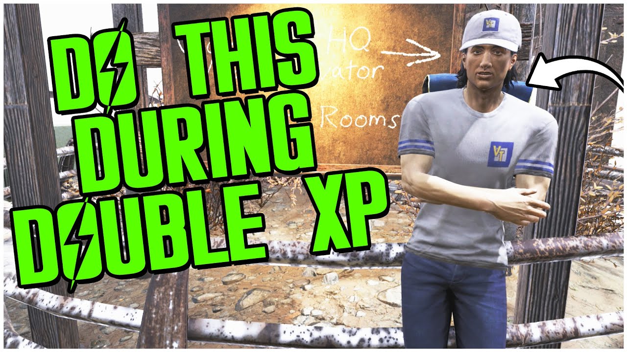 DO THIS NOW! Huge Fallout 76 Double XP Benefit!
