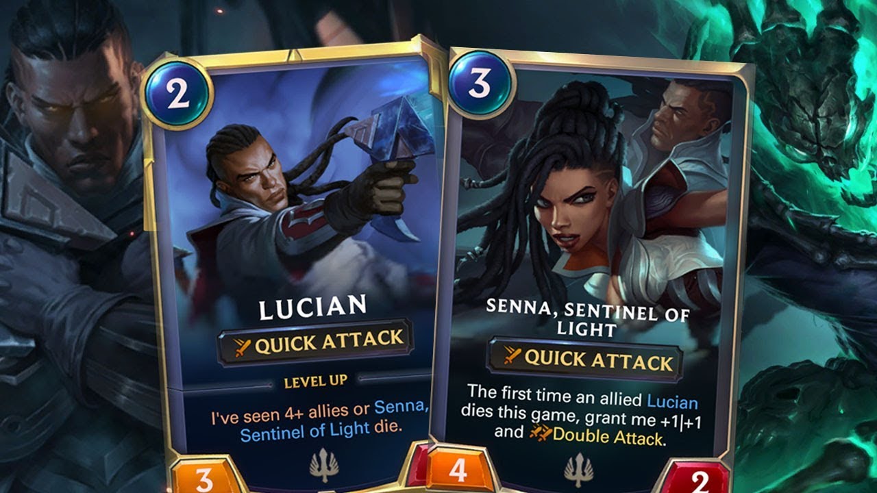 Senna & Lucian Interactions in LEGENDS OF RUNETERRA