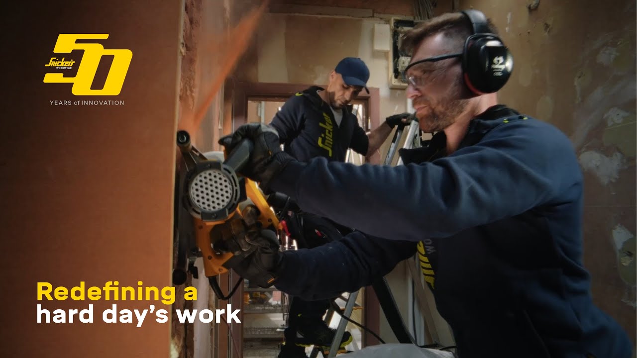 Snickers Workwear - De nieuwe definitie van een dag hard werken.