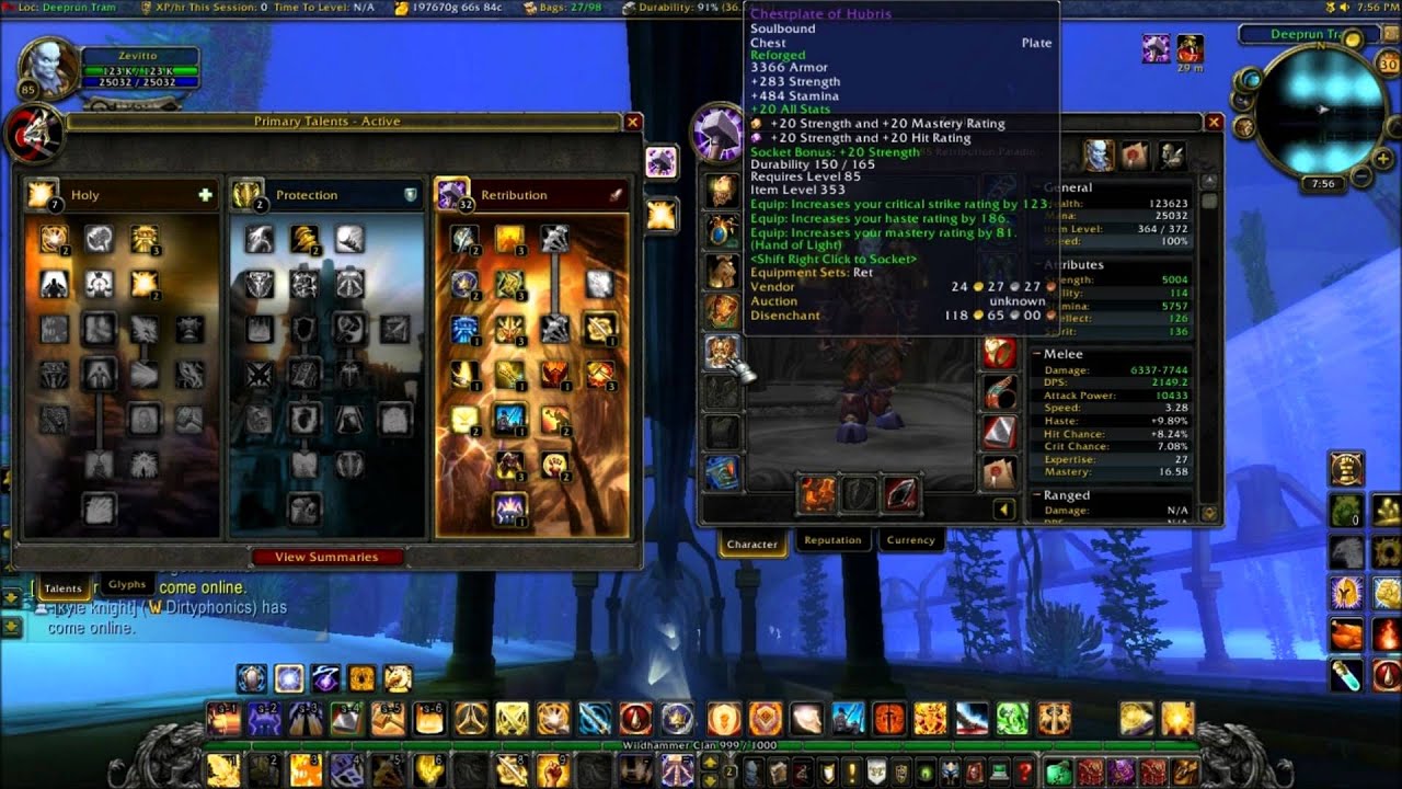 Retribution Paladin - Dps Guide 4.3 (PvE)