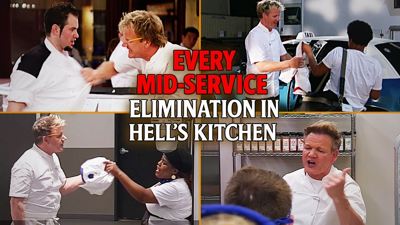 Every Mid-Service Elimination in Hell's Kitchen