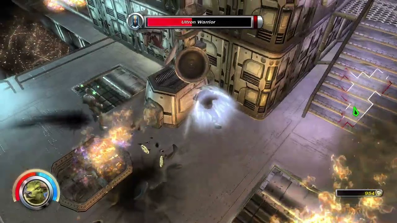 Marvel Ultimate Alliance: Rintrah gameplay