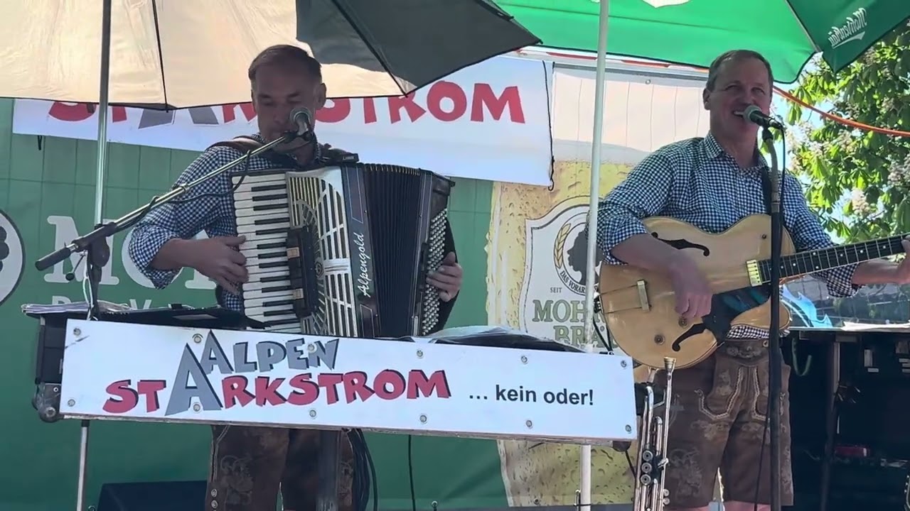 Alpenstarkstrom in Hard, Video 3 am 01.05.2025, Partyband, Hard, Österreich