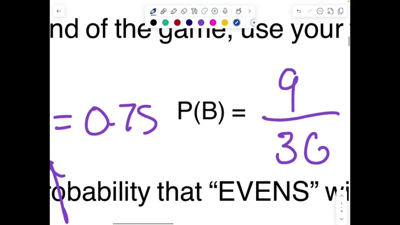 Geo 7.6 theoretical vs experimental probability 