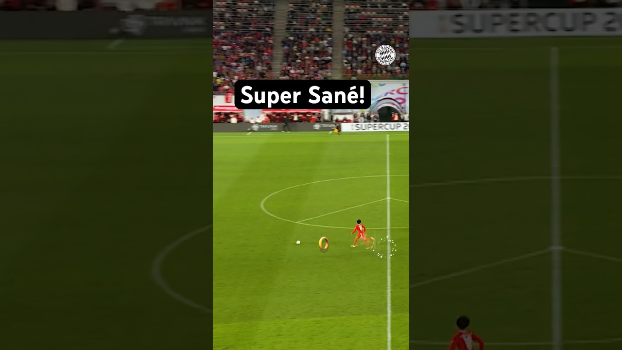 Super San&eacute; sammelt ALLE M&uuml;nzen gegen Leipzig! ⚡️