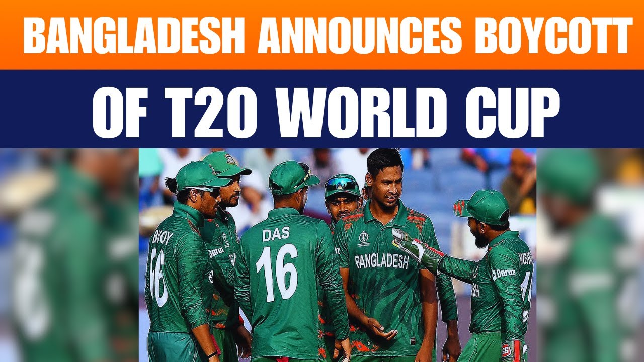 Bangladesh Boycotts T20 World Cup 2026 After ICC Rejects Relocation Request | News9