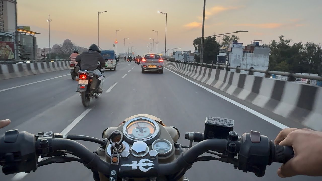 Bullet Ride in Scenic Weather | WFH, Reviewing Stocks & Study Grind | A Calm Productive Day