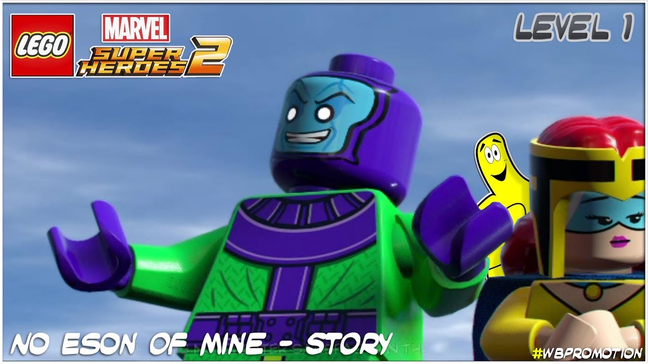 Lego Marvel Superheroes 2: Level 1 / No Eson Of Mine STORY - HTG