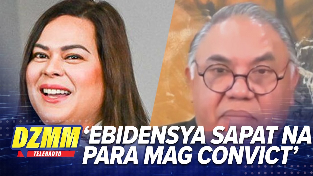 Prosecution evidence enough to convict VP Sara, says ex-Corona lawyer | ABS-CBN News
