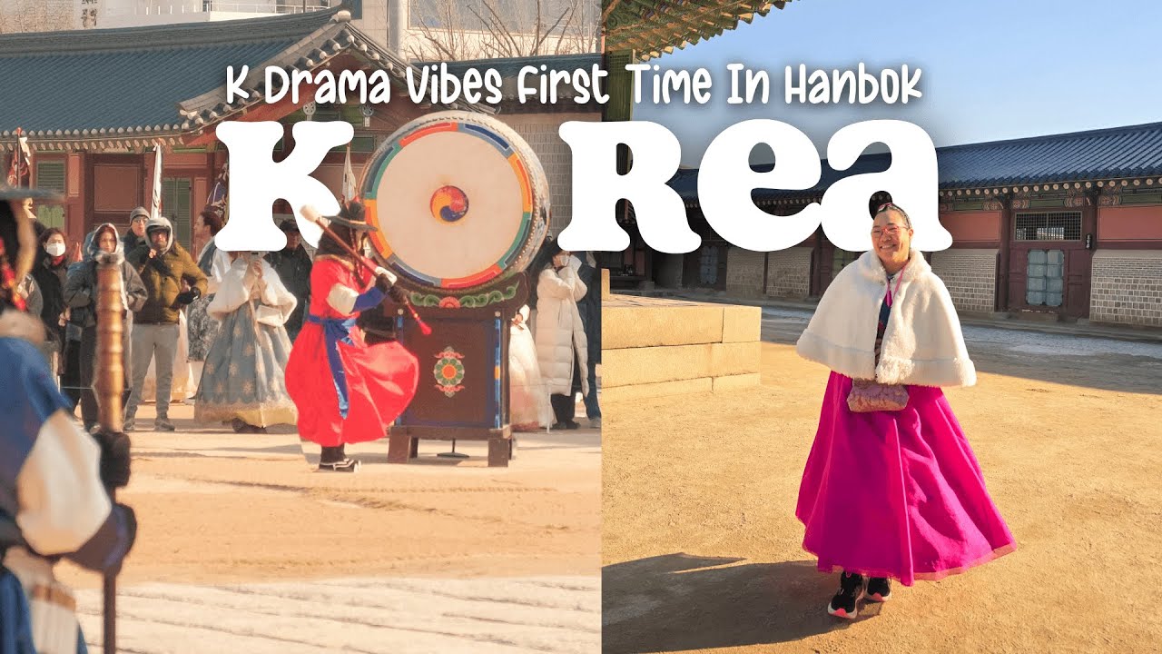 First Time in Hanbok 👘 K-Drama Feels at Gyeongbokgung | Filipino Travel Vlog