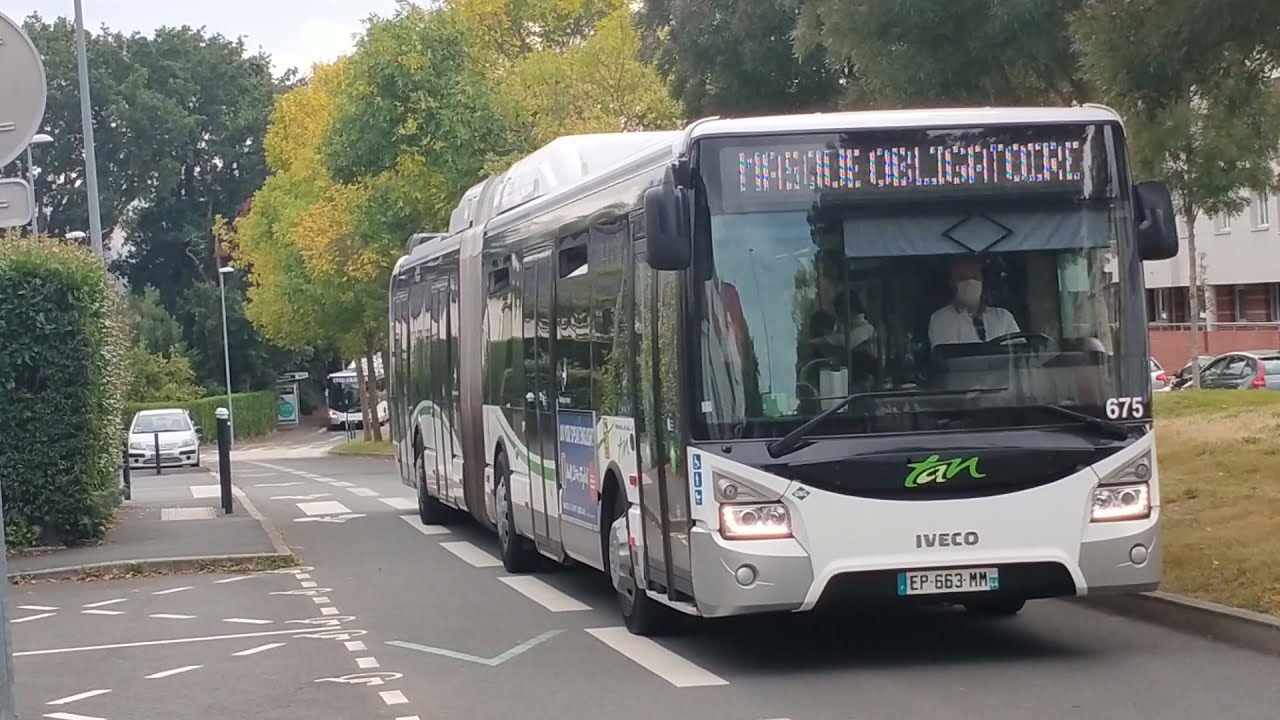 La plus grande ligne de bus #chronobusC6 a Nantes #NantesMétropole📍🚏🚍