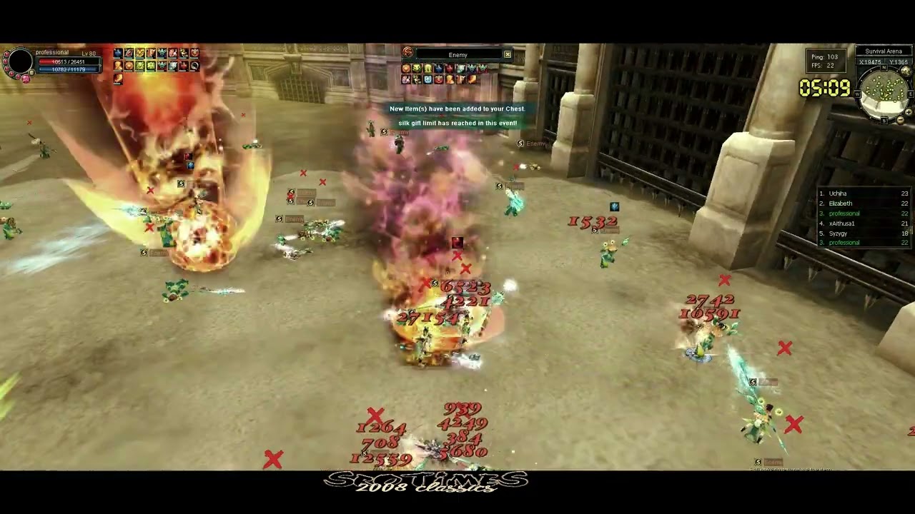 SroTimes Cap 80 Survival Solo Rank 1 #4 YouAreConquered