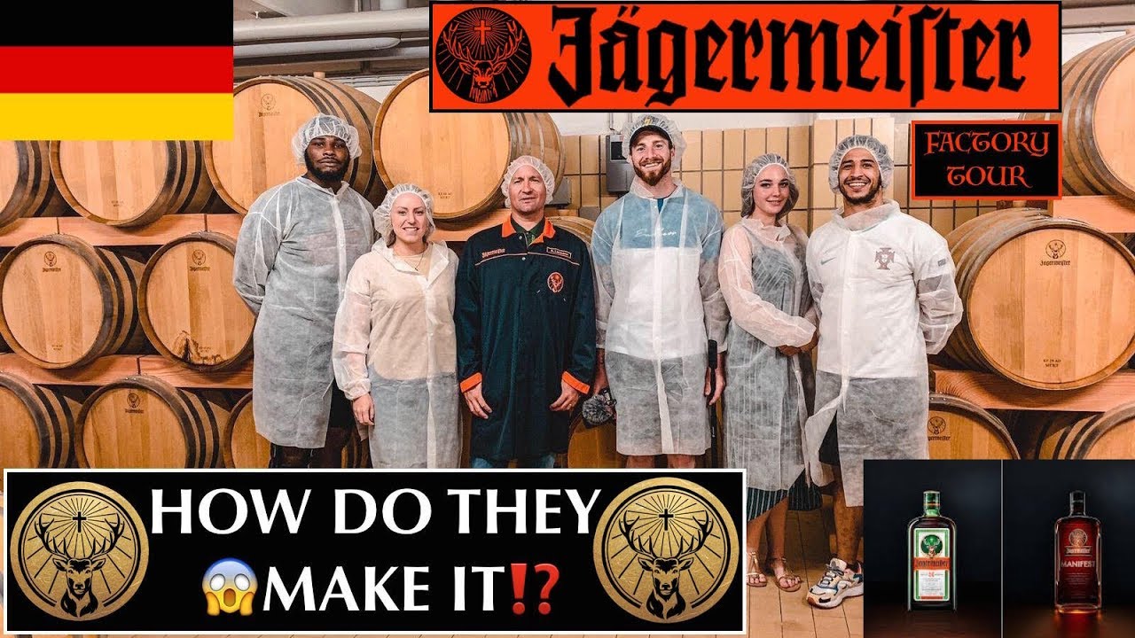 JÄGERMEISTER FACTORY TOUR in WOLFENBÜTTEL, GERMANY!!
