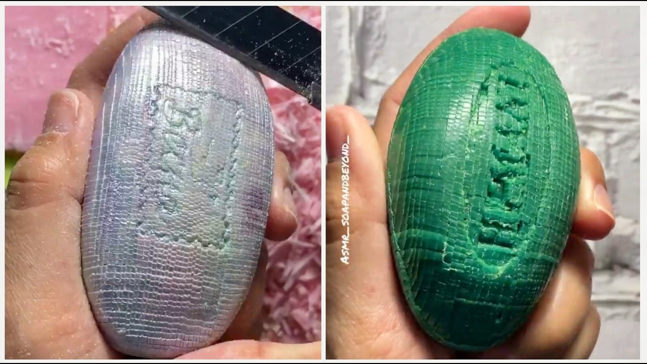 3X Speed Satisfying Soft Soap Cutting ASMR