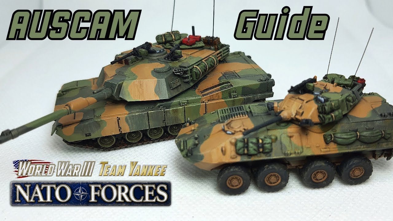 Как покрасить австралийский камуфляж AUSCAM | Team Yankee | Battlefront Miniatures!