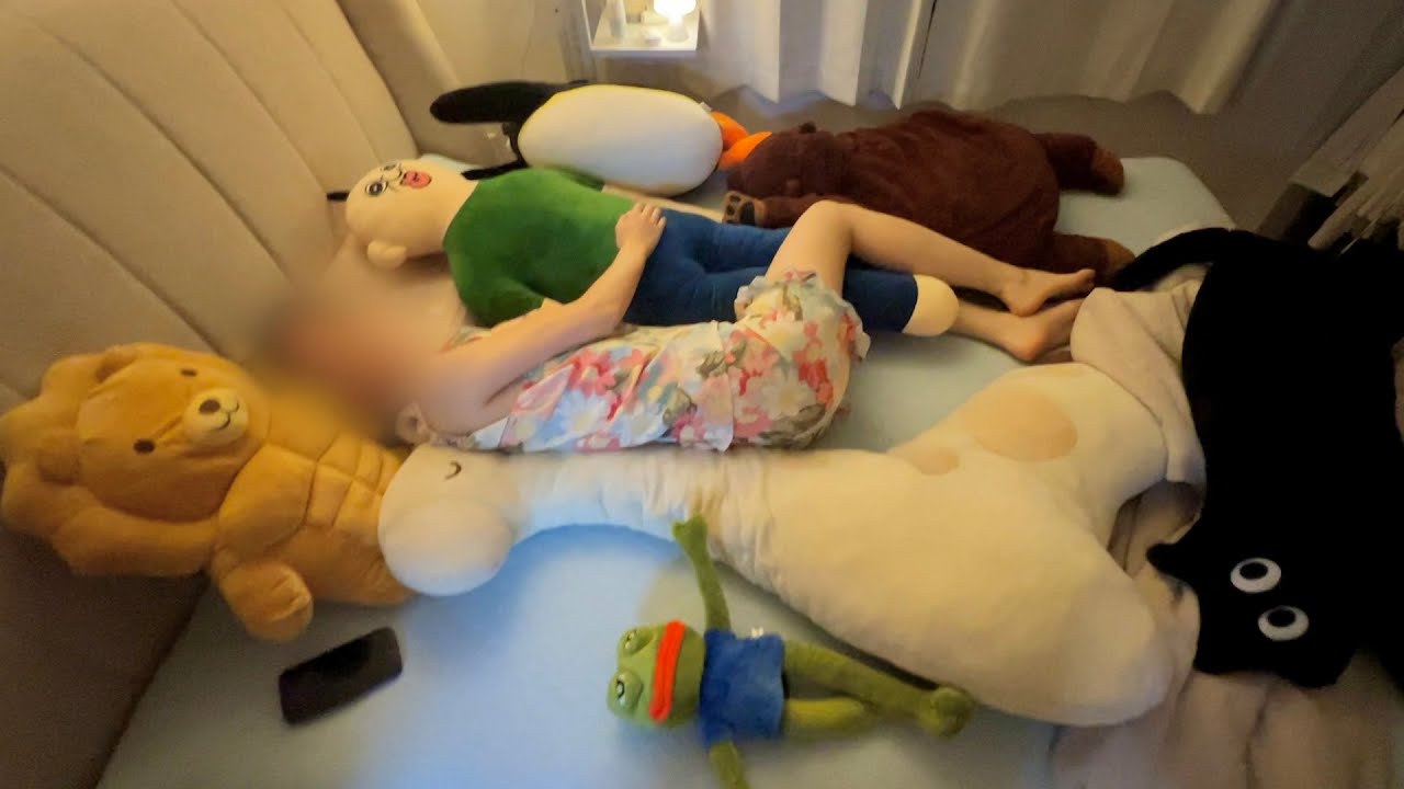 인팁걸 집에서 2박3일 기생하는 브이로그