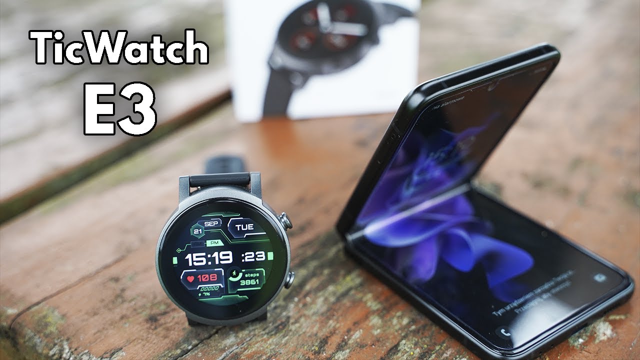 TicWatch E3 ⏱ | Najlepszy smartwatch z WearOS do 1000 zł 🔥