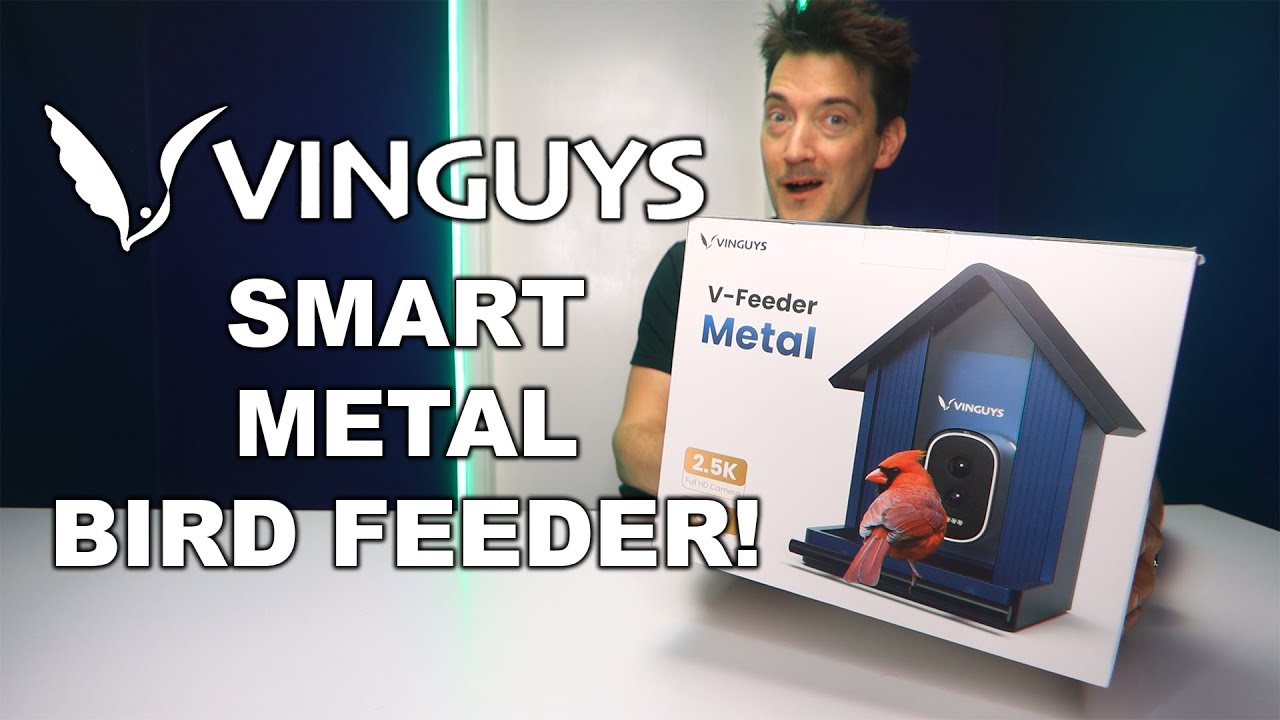 Bird House with camera! Vinguys smart Bird feeder review!