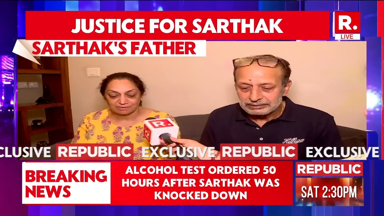 LIVE: Delhi Hit-and-Run | Sarthak Mattoo's Father Makes Emotional Plea for Justice