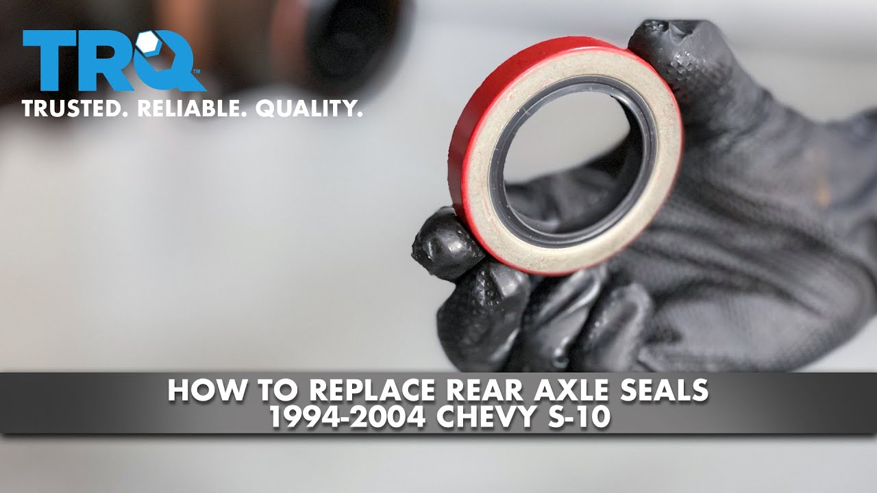How to Replace Rear Axle Seal 1994-2004 Chevy S-10