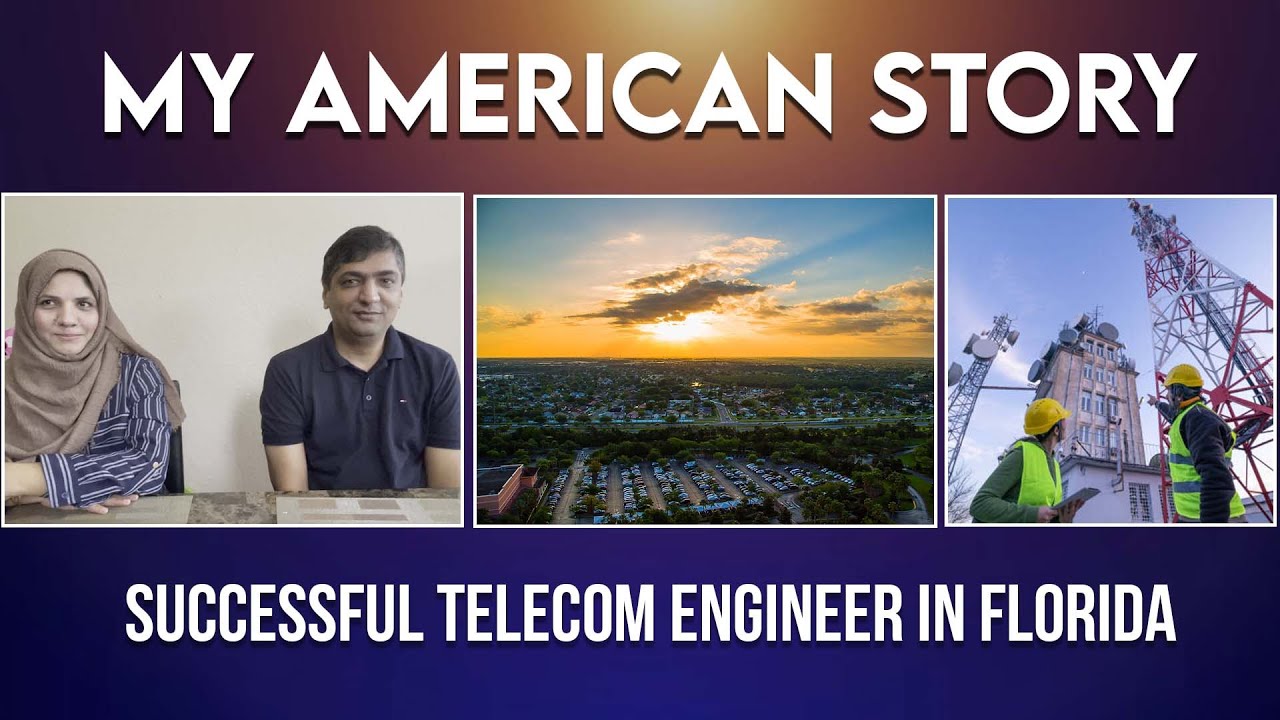My American Story -Successful Pakistani Telecom Engineer from Pakistan How to get telecom job in USA