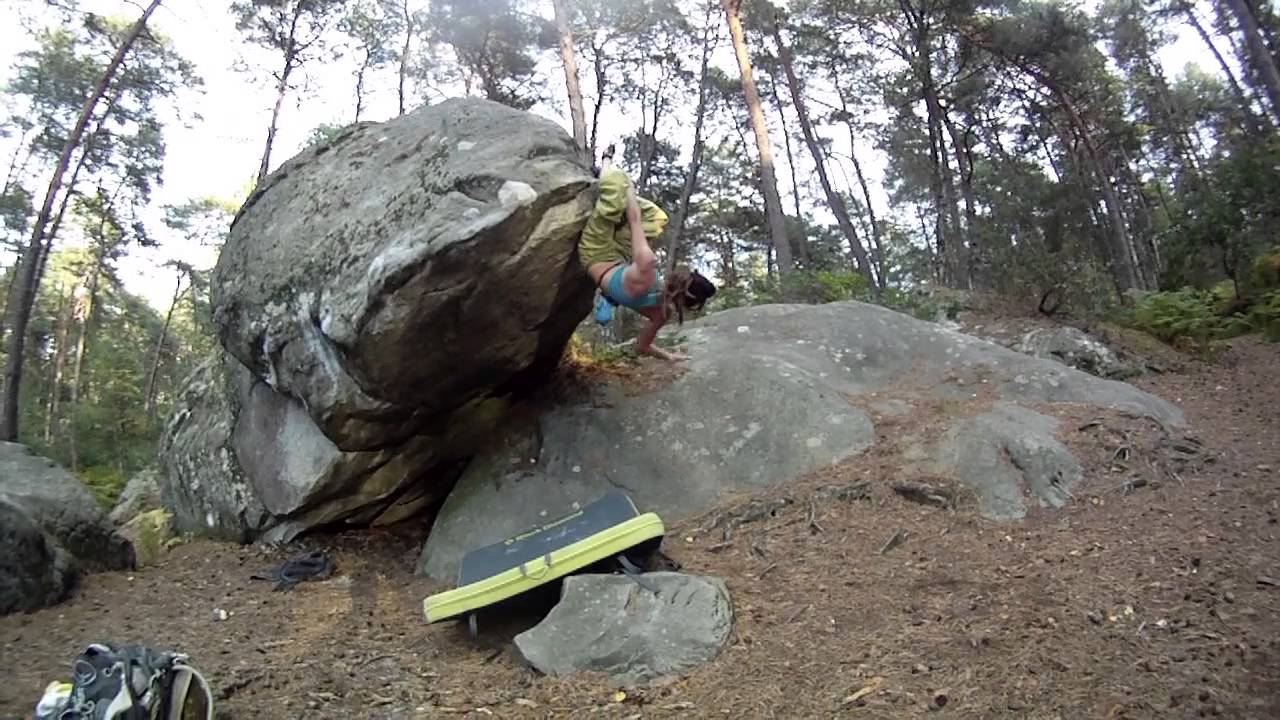 À Bras Plat à Bras (6c), Cuisinière, Fontainebleau