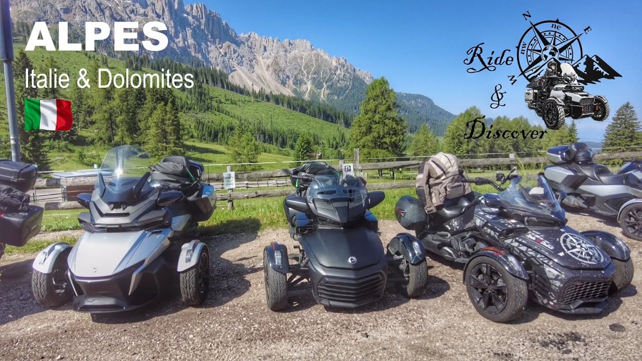 Boucle des Alpes en Can Am Spyder, Italie & Dolomites, EP 3