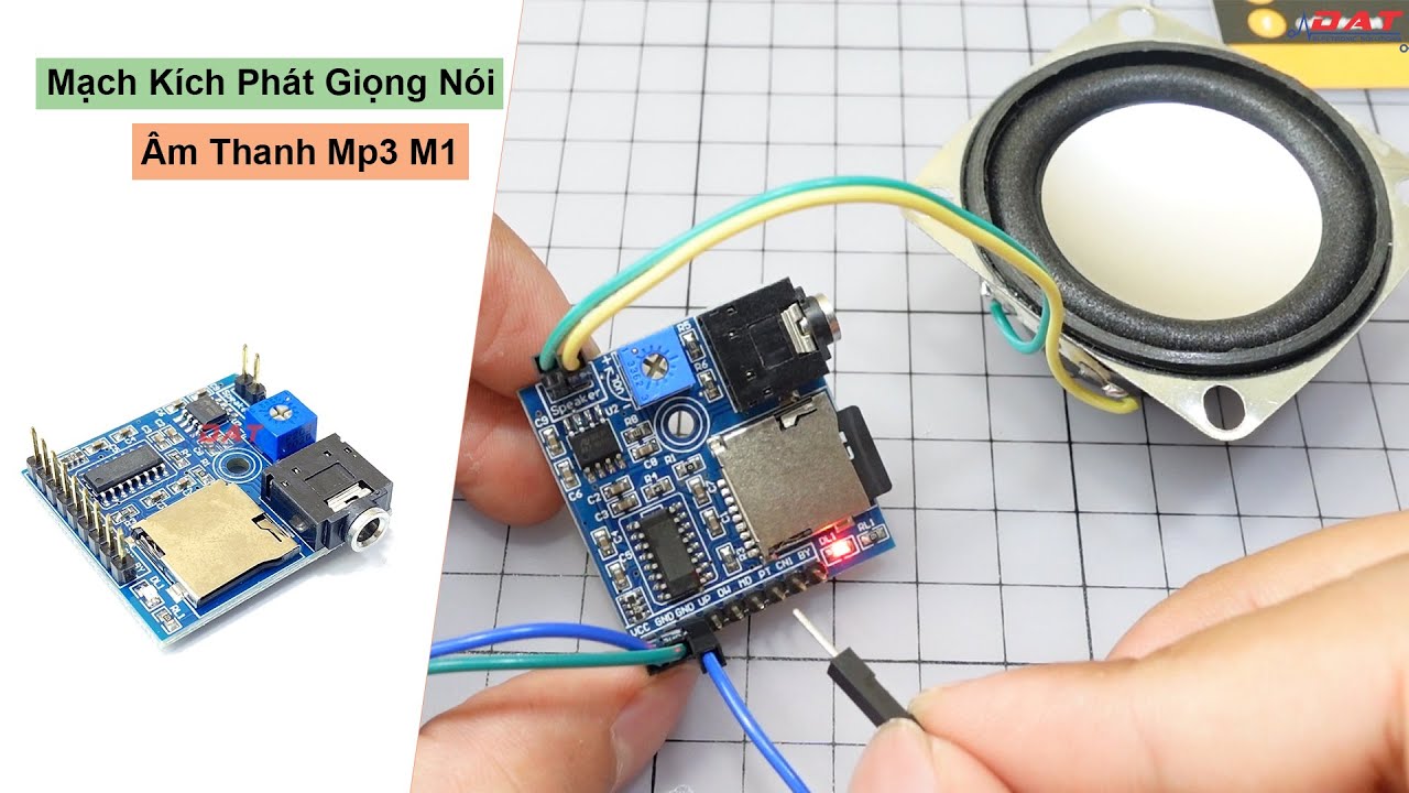 Mạch K&iacute;ch Ph&aacute;t Giọng N&oacute;i &Acirc;m Thanh Mp3 M1| Điện tử DAT