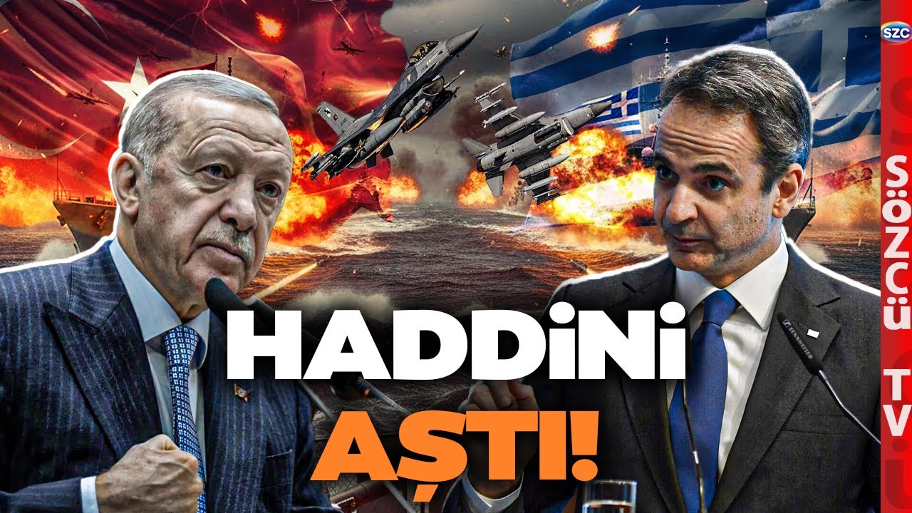 Yunanistan Haddini Aştı! Atina'dan Ankara'ya Mavi Vatan Tehdidi! Ege'de Sular Isınıyor