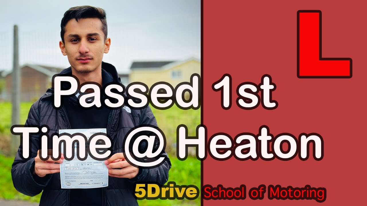 Joseph Passed His Test |Driving Test Passed| |@ Heaton Test Centre|