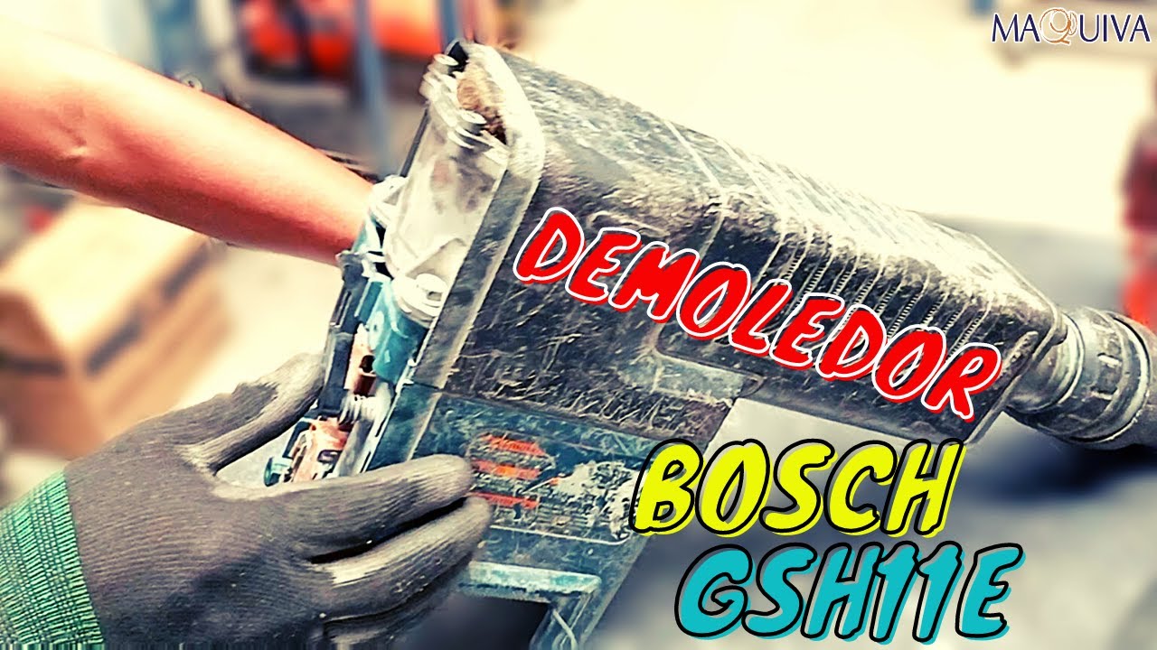 MARTILLO DEMOLEDOR BOSCH GSH11E / REPARACIÓN FALLA MECÁNICA