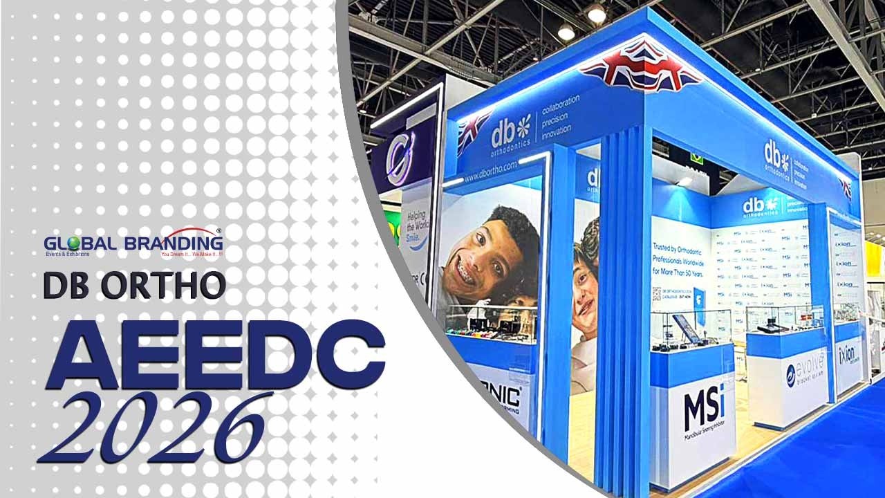 DB Ortho | AEEDC 2026 | Global Branding events and exhibitions #exhibitionbuilderdubai