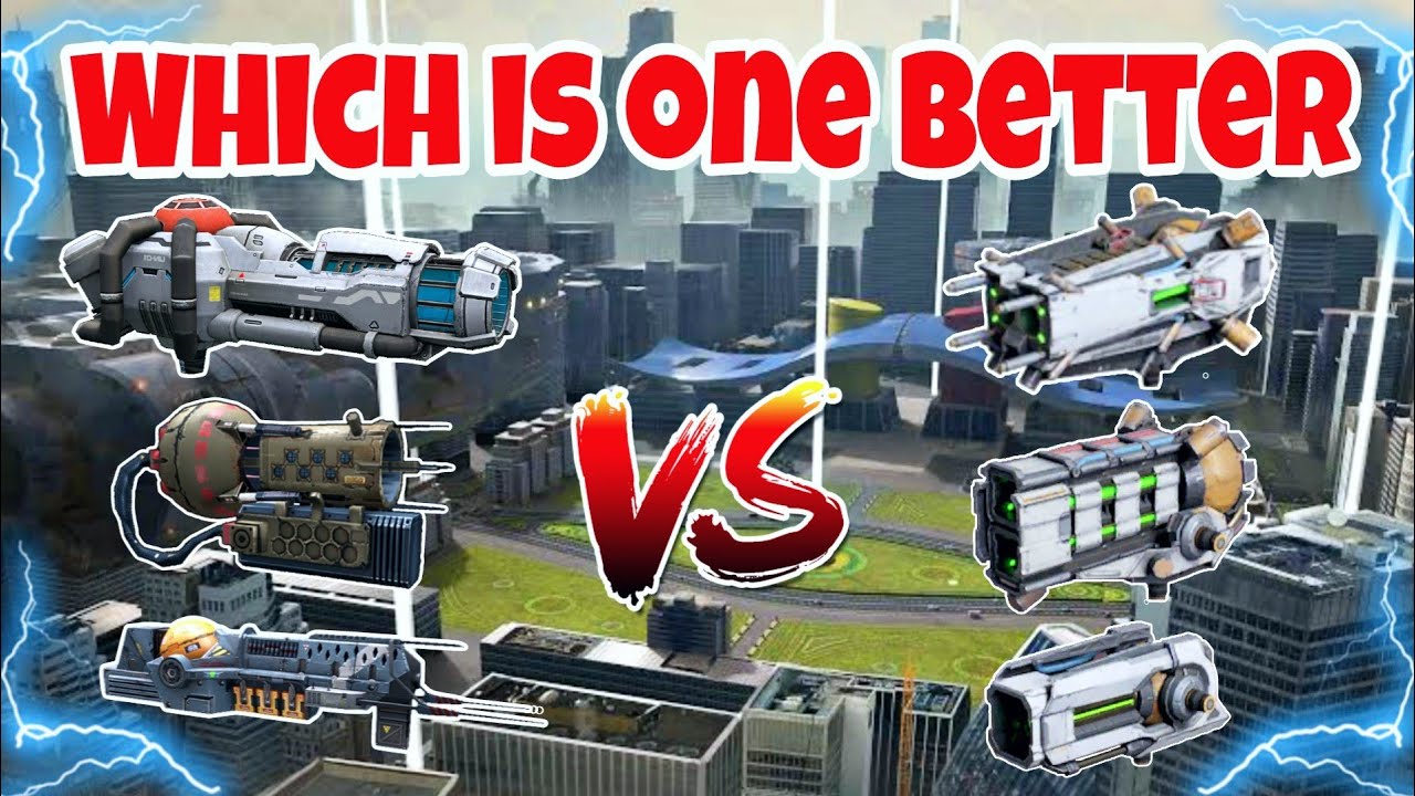 [WR] 🔥Decay Hazard Blight VS Redeemer Taran Magnum Titan Weapon Comparison |War Robots|
