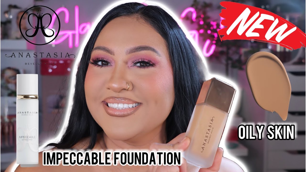 ANASTASIA BEVERLY HILLS | IMPECCABLE FOUNDATION | ON OILY SKIN