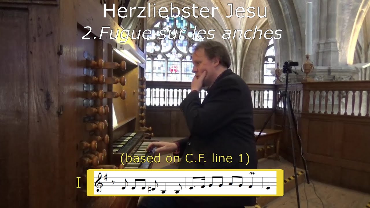 Rien Donkersloot - Improvised French suite on 'Herzliebster Jesu'. Basiliek Hulst, 2021 [ANALYSIS]